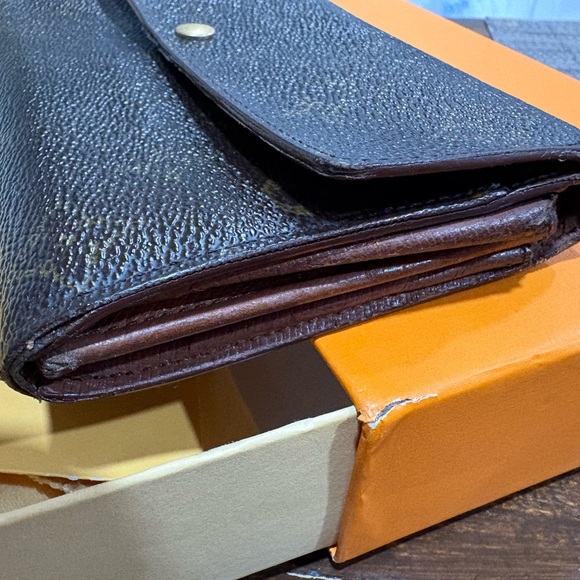 Louis Vuitton Dark Brown Monogram Snap Continental Wallet - Picture 5 of 10
